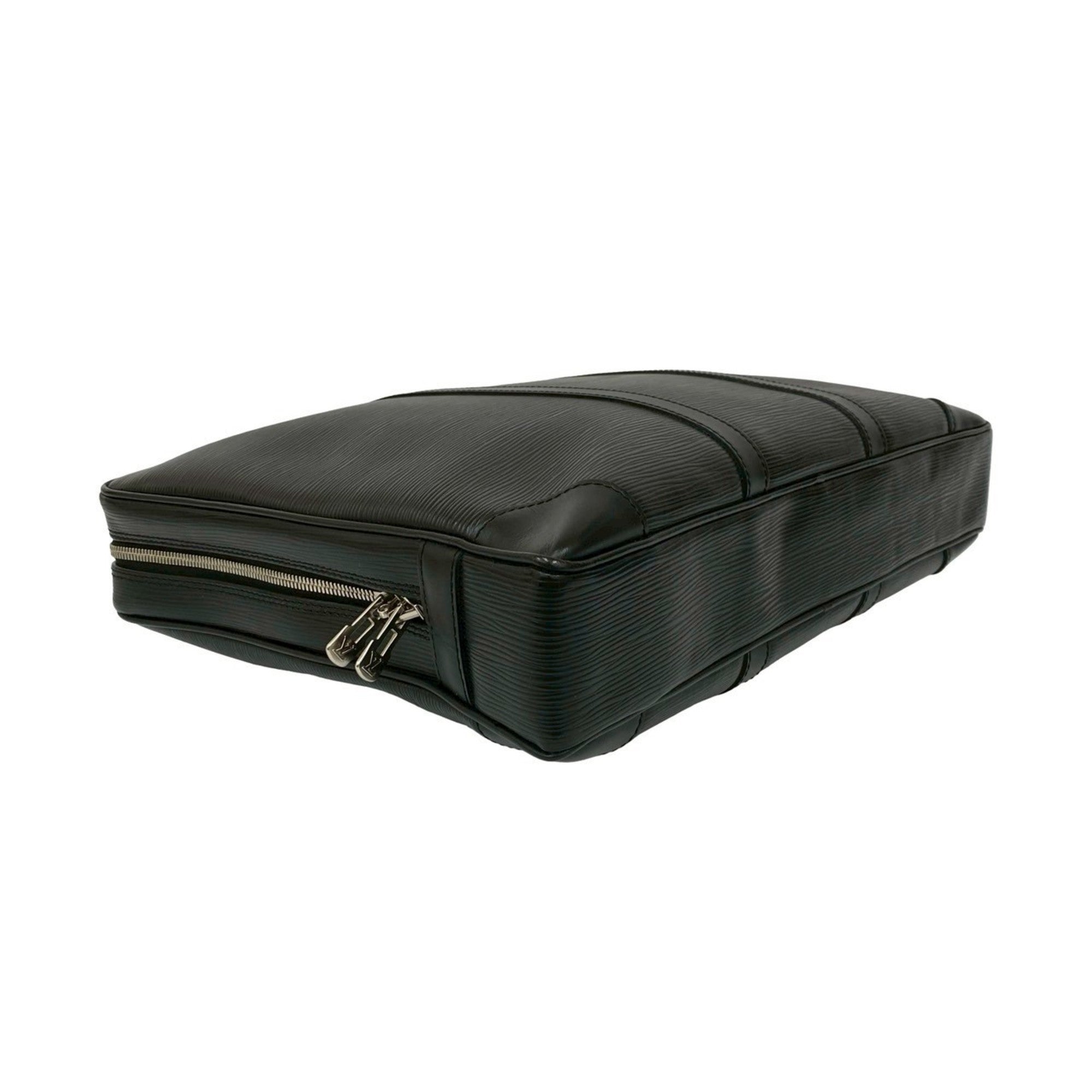 Louis Vuitton Black Epi Leather Briefcase (Pre-Owned)