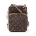 Louis Vuitton Brown Monogram Coated Canvas Shoulder Bag (Pre-Owned)