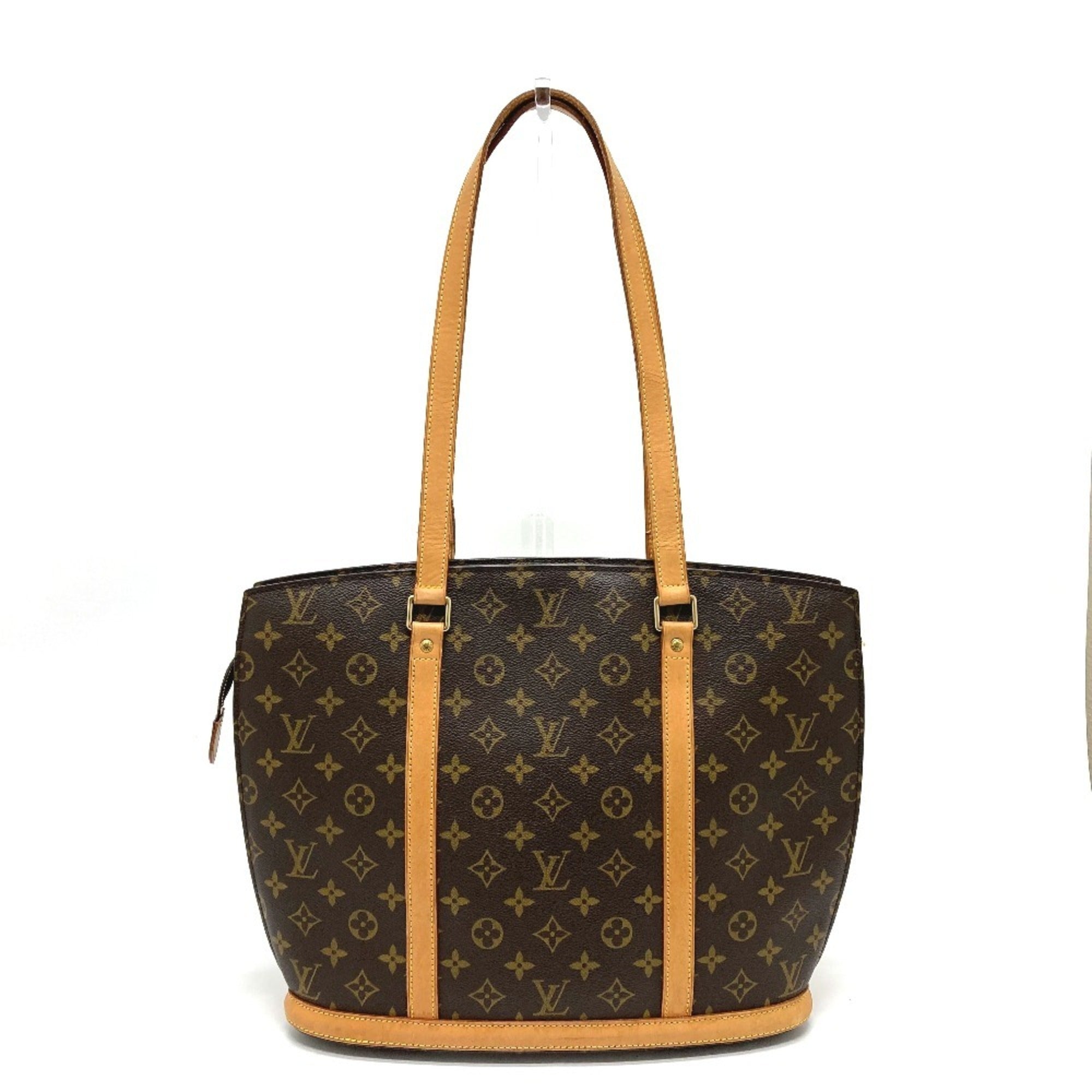 Louis Vuitton Brown Monogram Shoulder Bag Tote Bag (Pre-Owned)