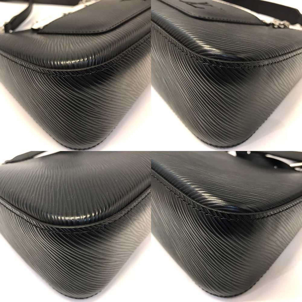 Louis Vuitton Epi Black Epi Leather Shoulder Bag (Pre-Owned)