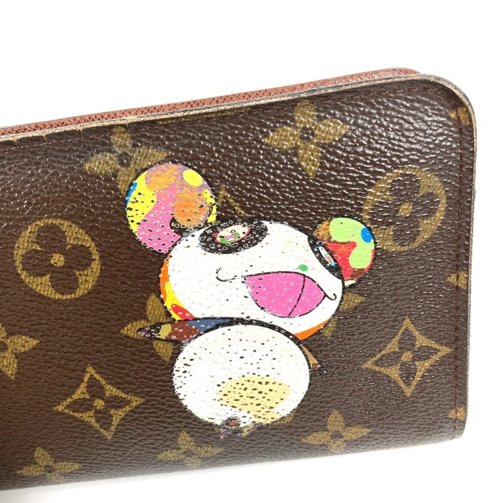 Louis Vuitton Monogram Brown Multi-Color Monogram Long Wallet (Bi-Fold) (Pre-Owned)