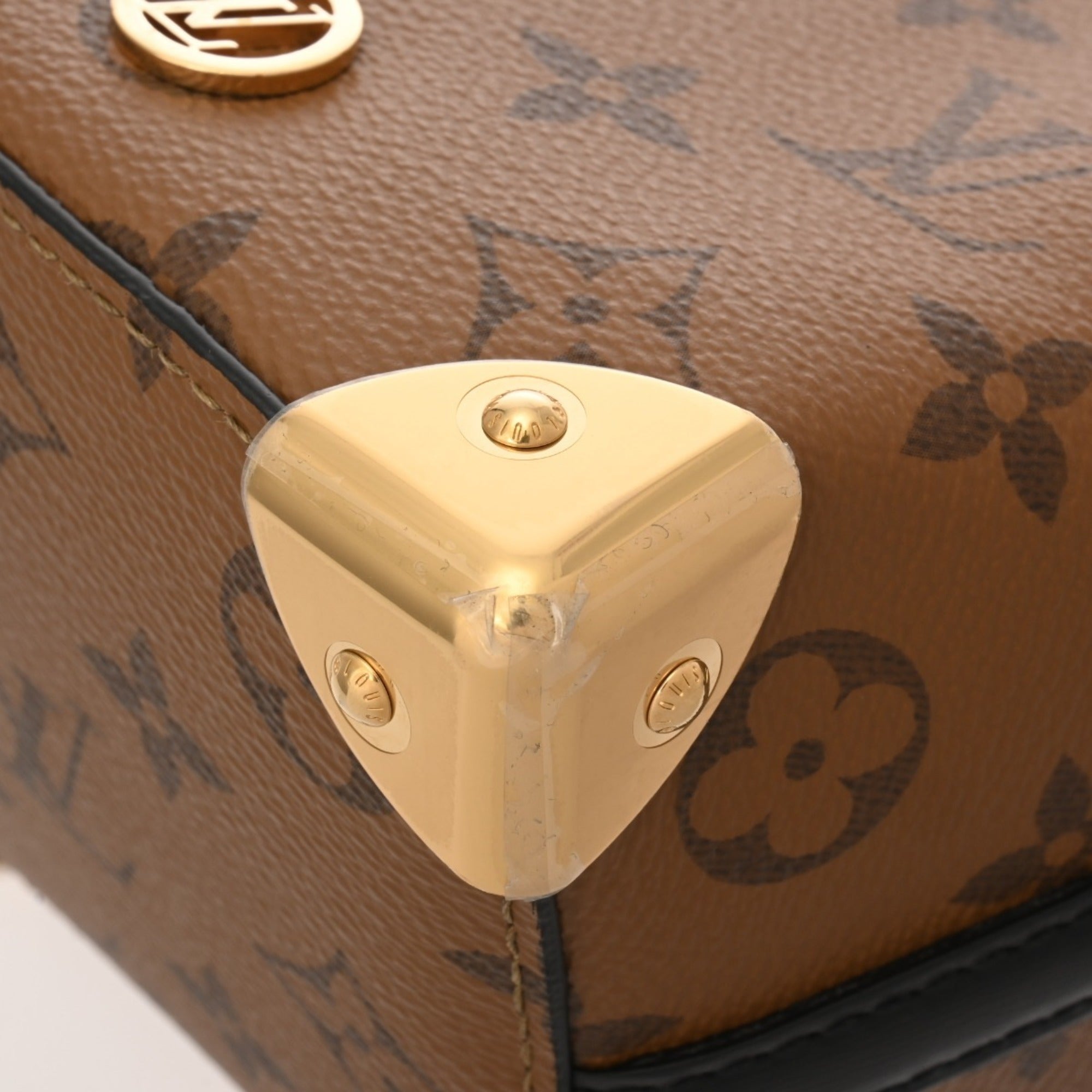 Louis Vuitton Brown Monogram Canvas Shoulder Bag (Pre-Owned)