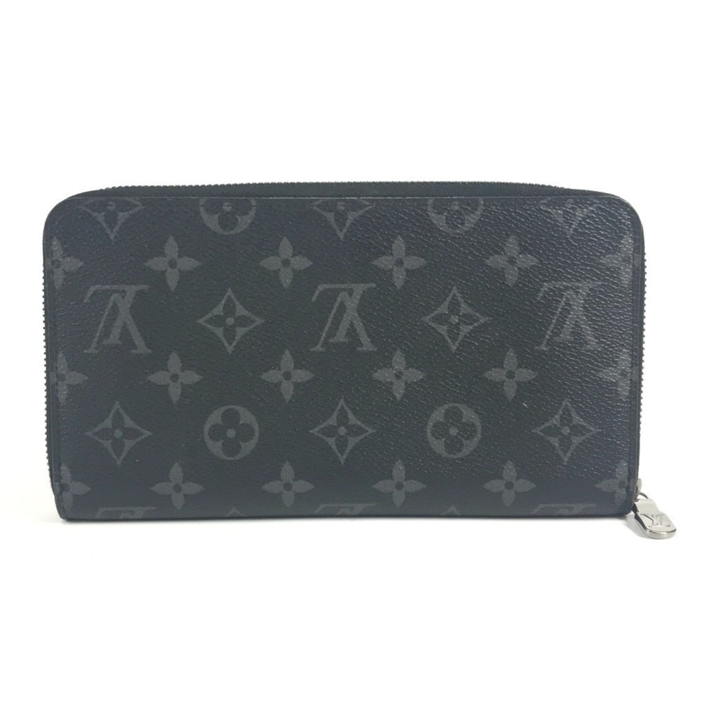 Louis Vuitton Monogram Eclipse Black Monogram Eclipse Long Wallet (Bi-Fold) (Pre-Owned)