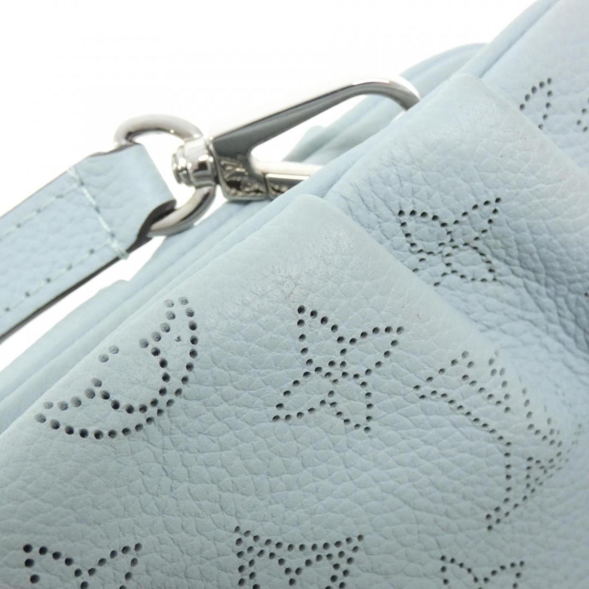 Louis Vuitton Silver Leather Shoulder Bag (Pre-Owned)