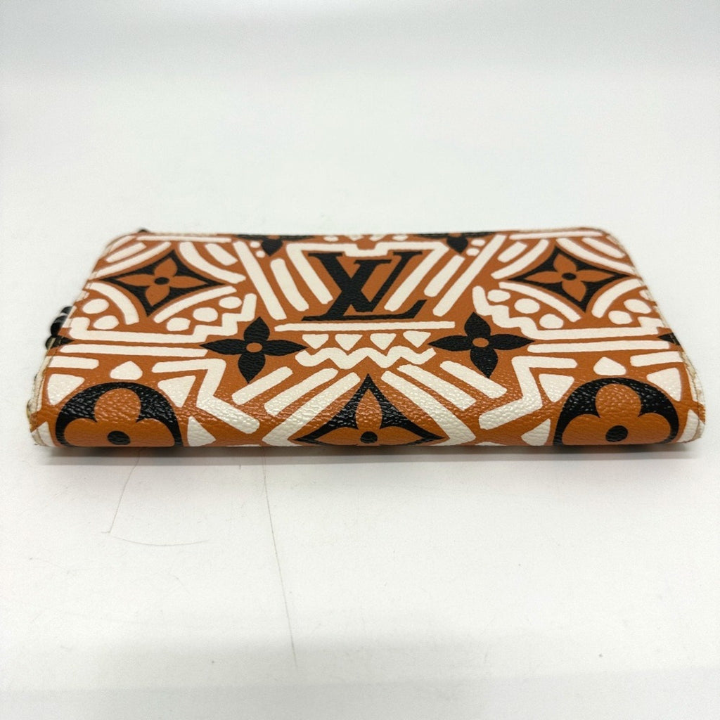 Louis Vuitton Monogram Graffiti Brown Monogram Long Wallet (Bi-Fold) (Pre-Owned)