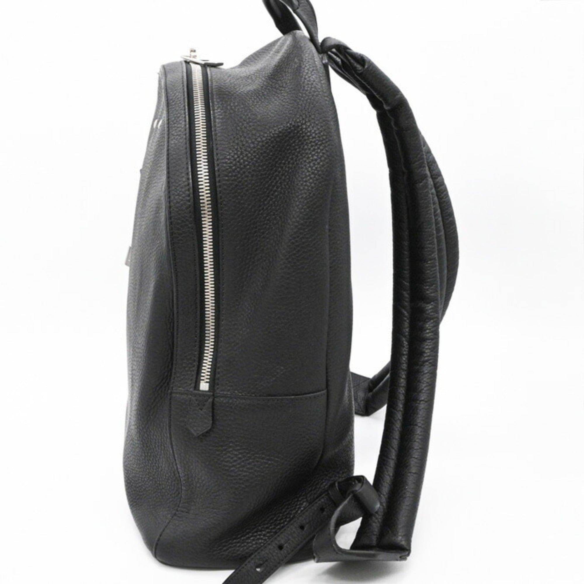Louis Vuitton Black Leather Backpack (Pre-Owned)