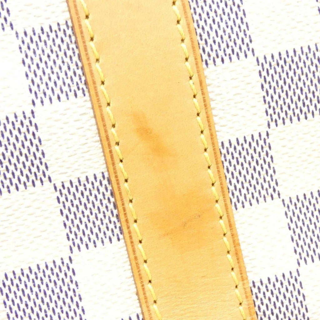 Louis Vuitton Damier Azur Azur Coated Canvas Boston Bag (Pre-Owned)