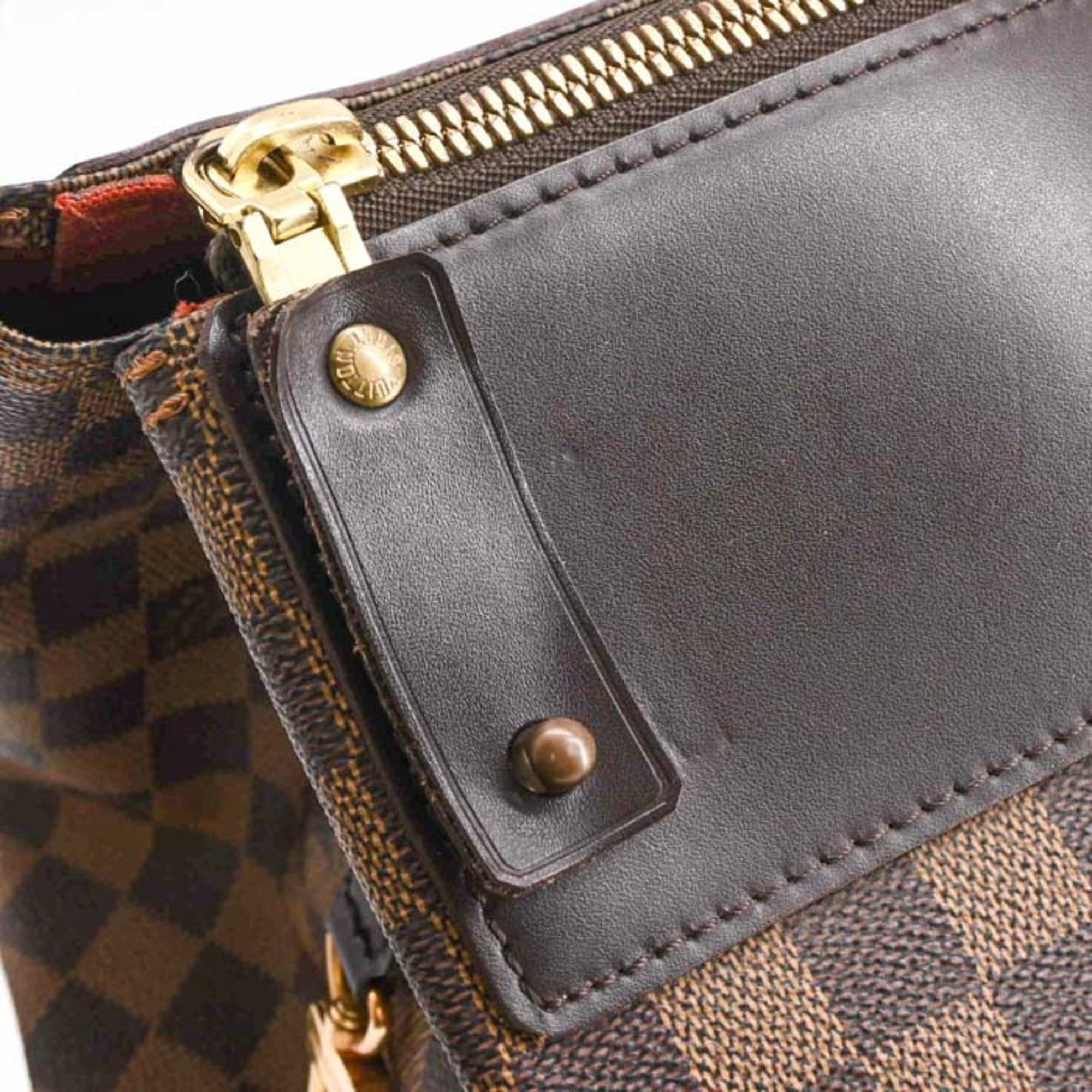 Louis Vuitton Black Damier Graphite Boston Bag (Pre-Owned)