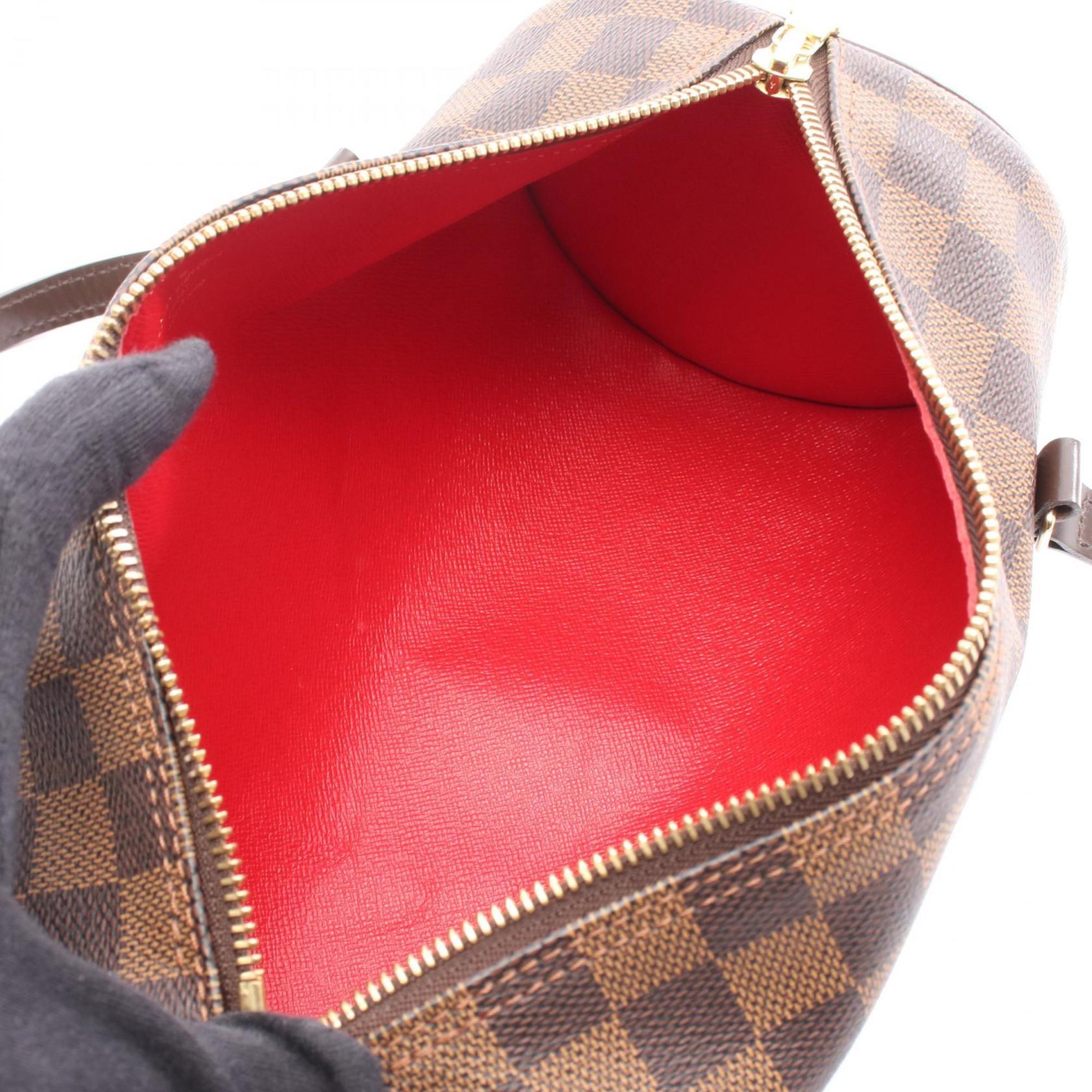 Louis Vuitton Brown Coated Canvas Pvc Leather Handbag (Pre-Owned)