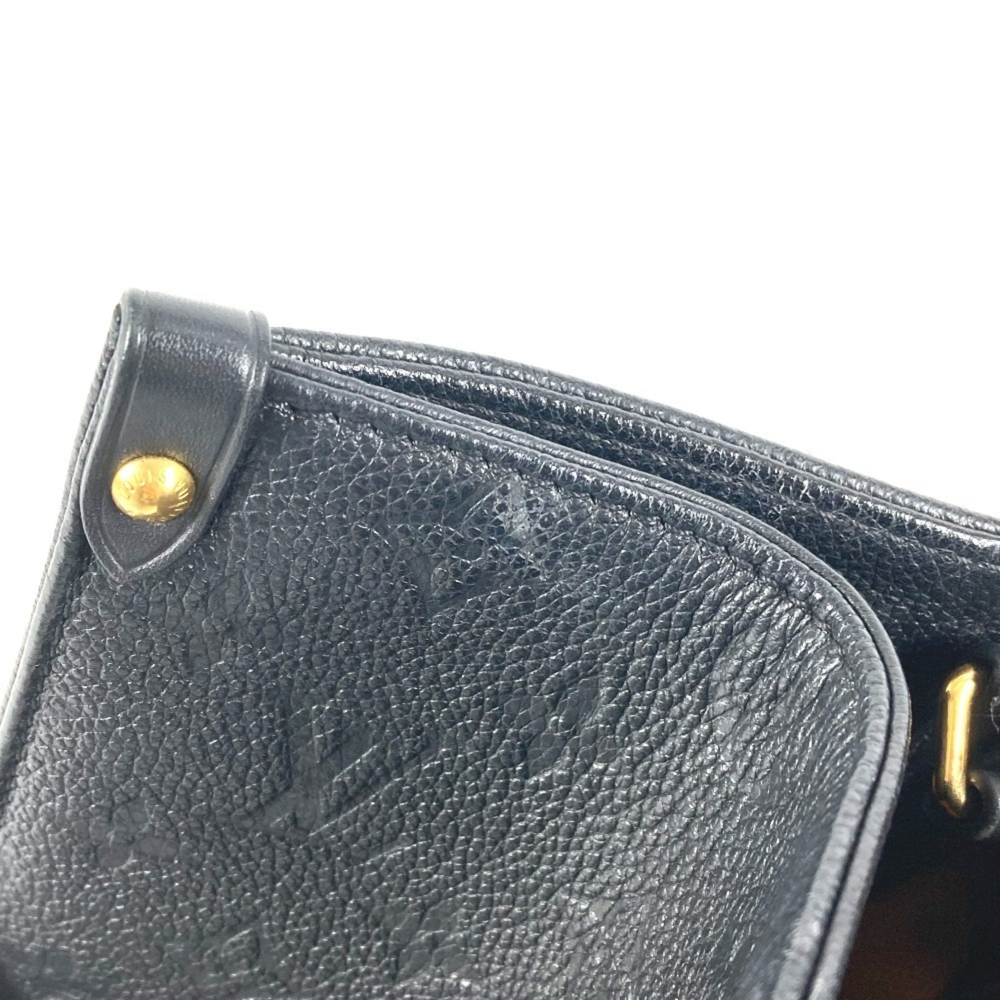Louis Vuitton Black Monogram Noir Monogram Empreinte Handbag Shoulder Bag Tote Bag (Pre-Owned)