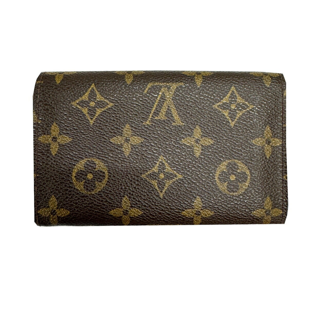 Louis Vuitton Brown Monogram Wallet (Bi-Fold) (Pre-Owned)