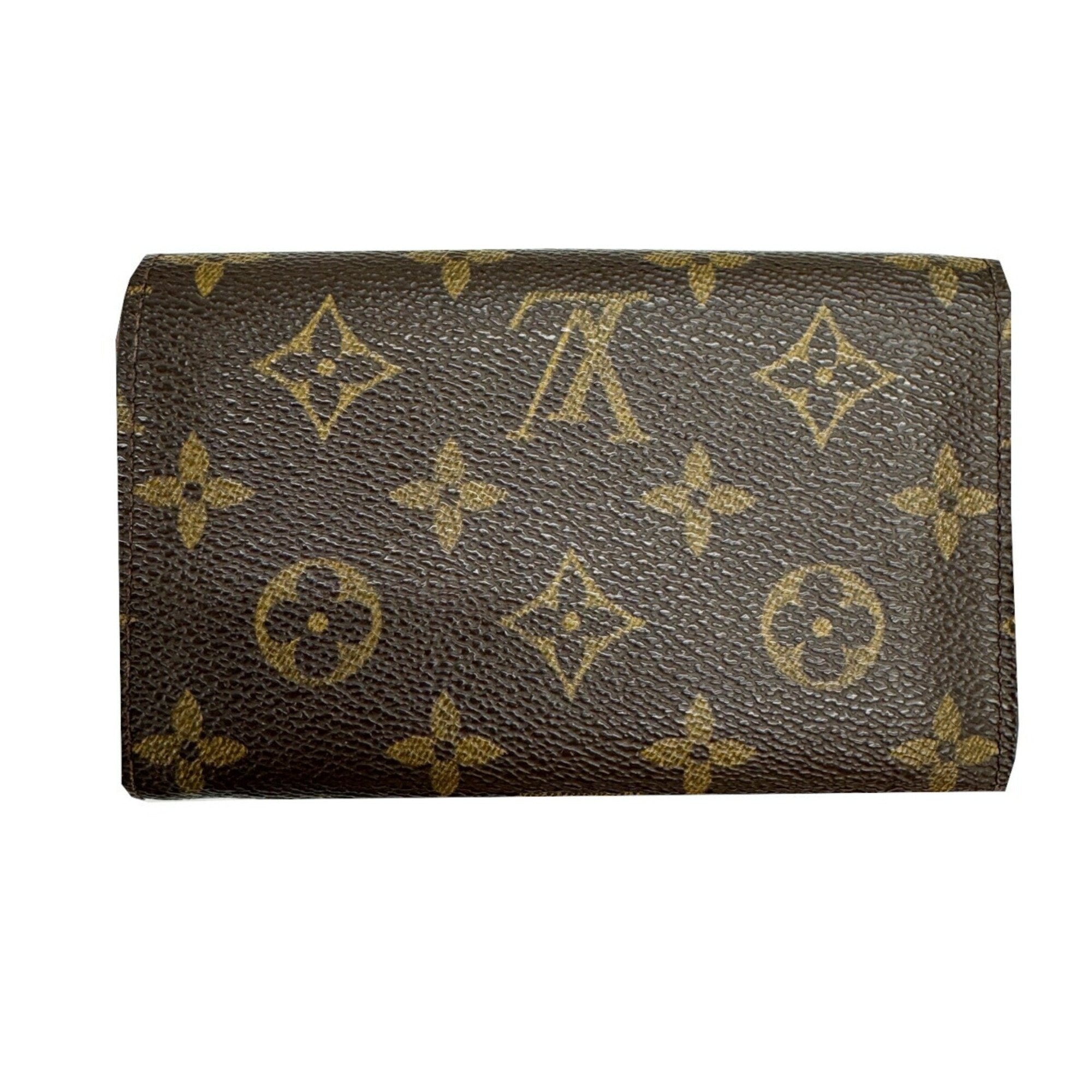 Louis Vuitton Brown Monogram Wallet (Bi-Fold) (Pre-Owned)