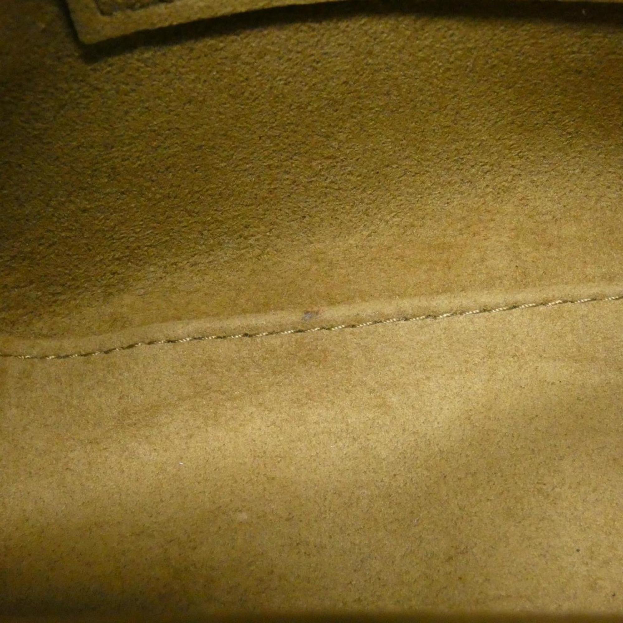 Louis Vuitton Marron Coated Canvas Shoulder Bag (Pre-Owned)