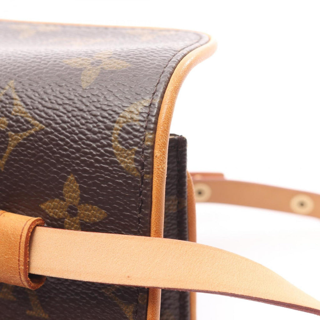 Louis Vuitton Brown Coated Canvas Pvc Monogram Leather Fanny Pack Pochette (Pre-Owned)