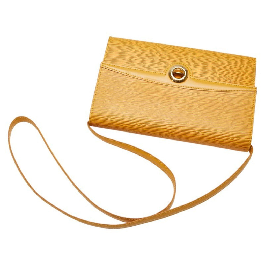 Louis Vuitton Yellow Leather Shoulder Bag (Pre-Owned)