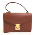 Louis Vuitton Brown Leather Handbag (Pre-Owned)
