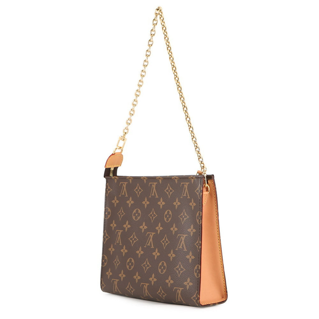 Louis Vuitton Brown Monogram Monogram Clutch Bag Pouch Shoulder Bag (Pre-Owned)