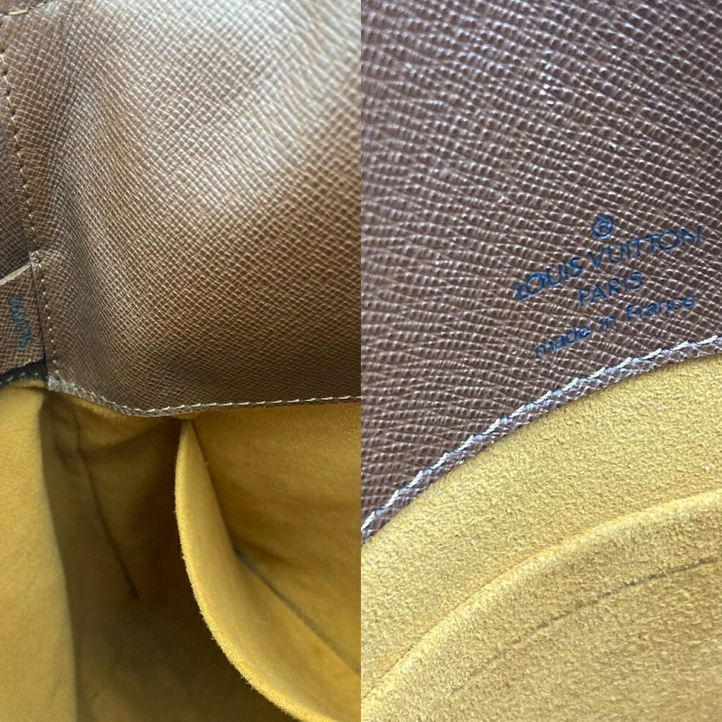 Louis Vuitton Brown Pvc Leather Shoulder Bag (Pre-Owned)