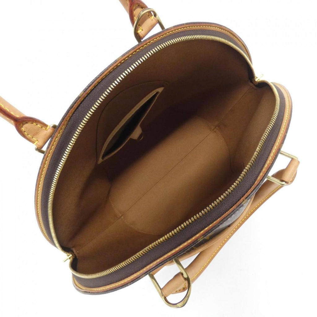 Louis Vuitton Marron Coated Canvas Handbag (Pre-Owned)