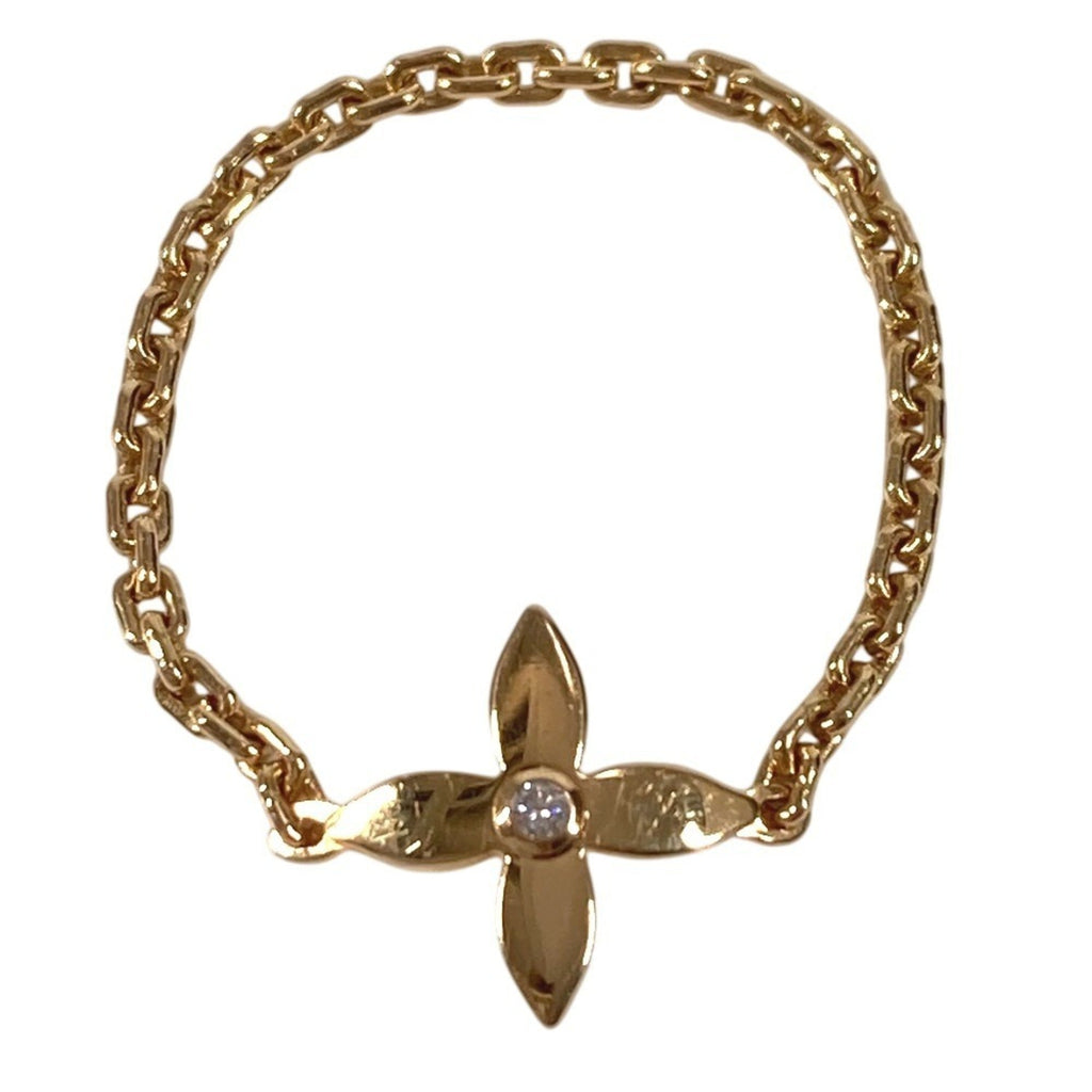 Louis Vuitton Gold (18K) Band Ring (Pre-Owned)