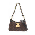 Louis Vuitton Brown Coated Canvas Monogram Reverse Pvc Leather Shoulder Bag (Pre-Owned)