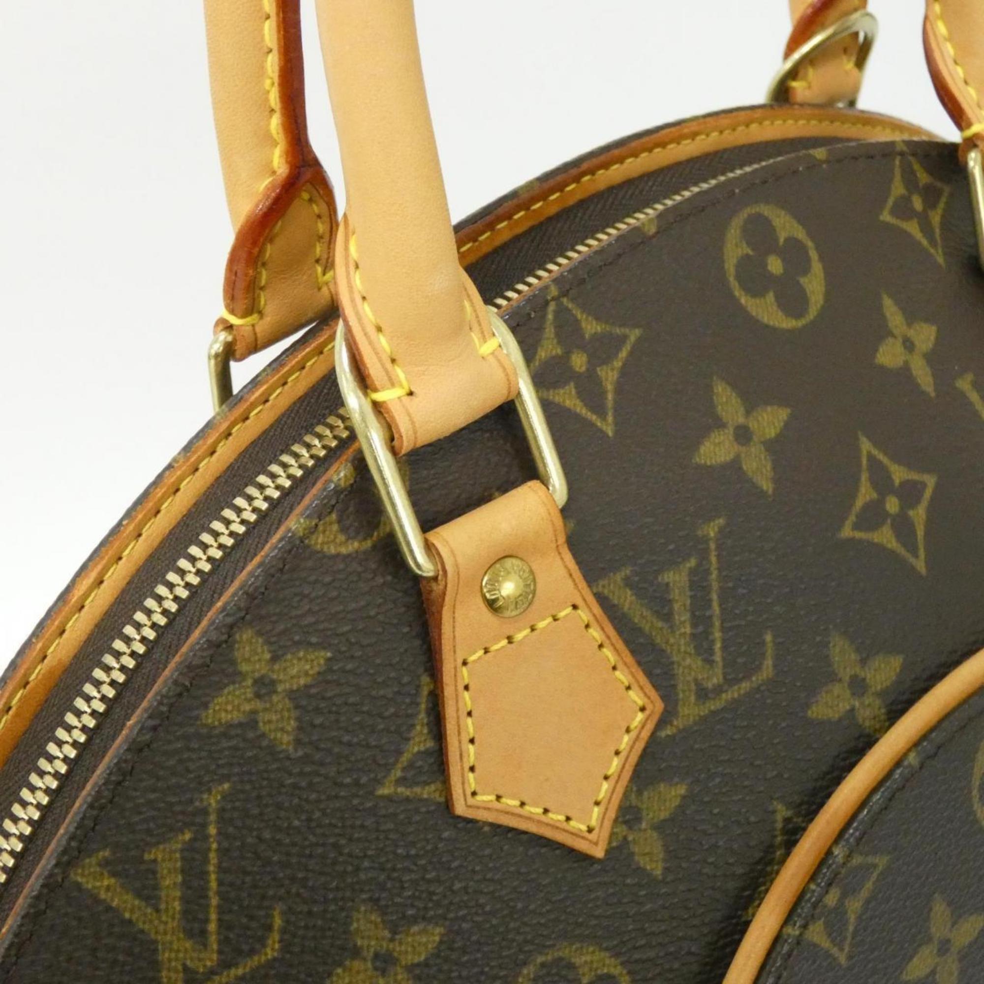 Louis Vuitton Marron Coated Canvas Handbag (Pre-Owned)