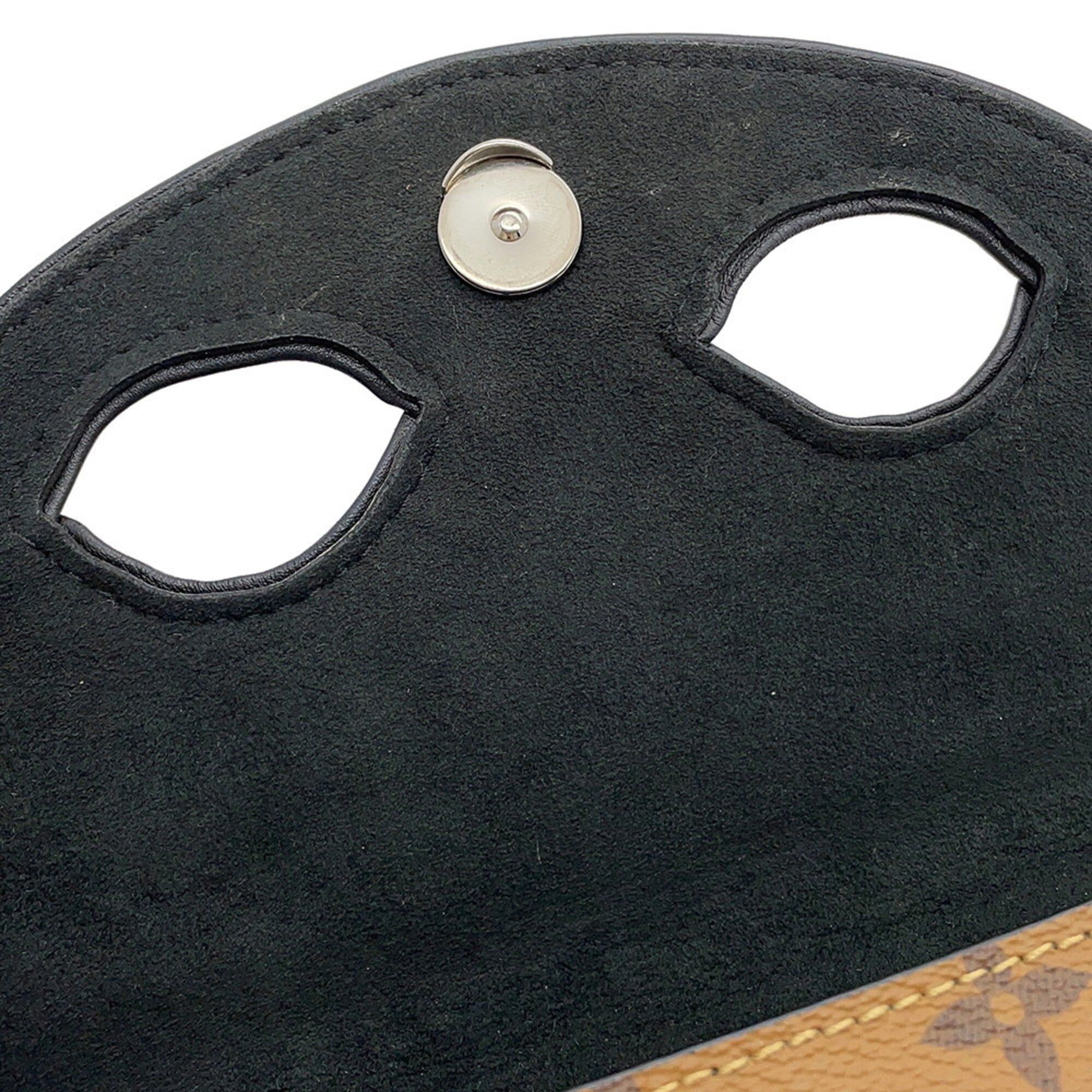 Louis Vuitton Monogram Reverse Noir Monogram Reverse Handbag Pochette Shoulder Bag (Pre-Owned)