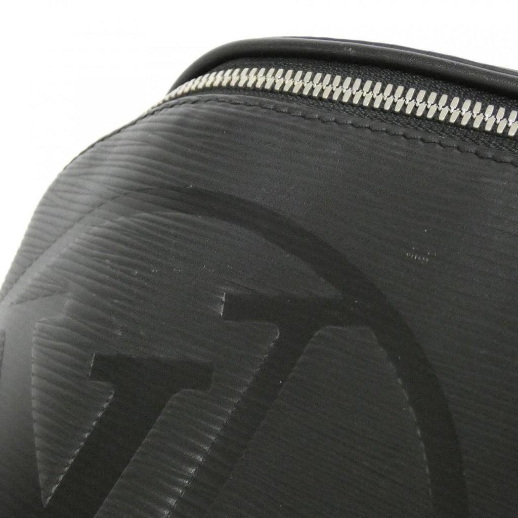 Louis Vuitton Black Leather Shoulder Bag (Pre-Owned)