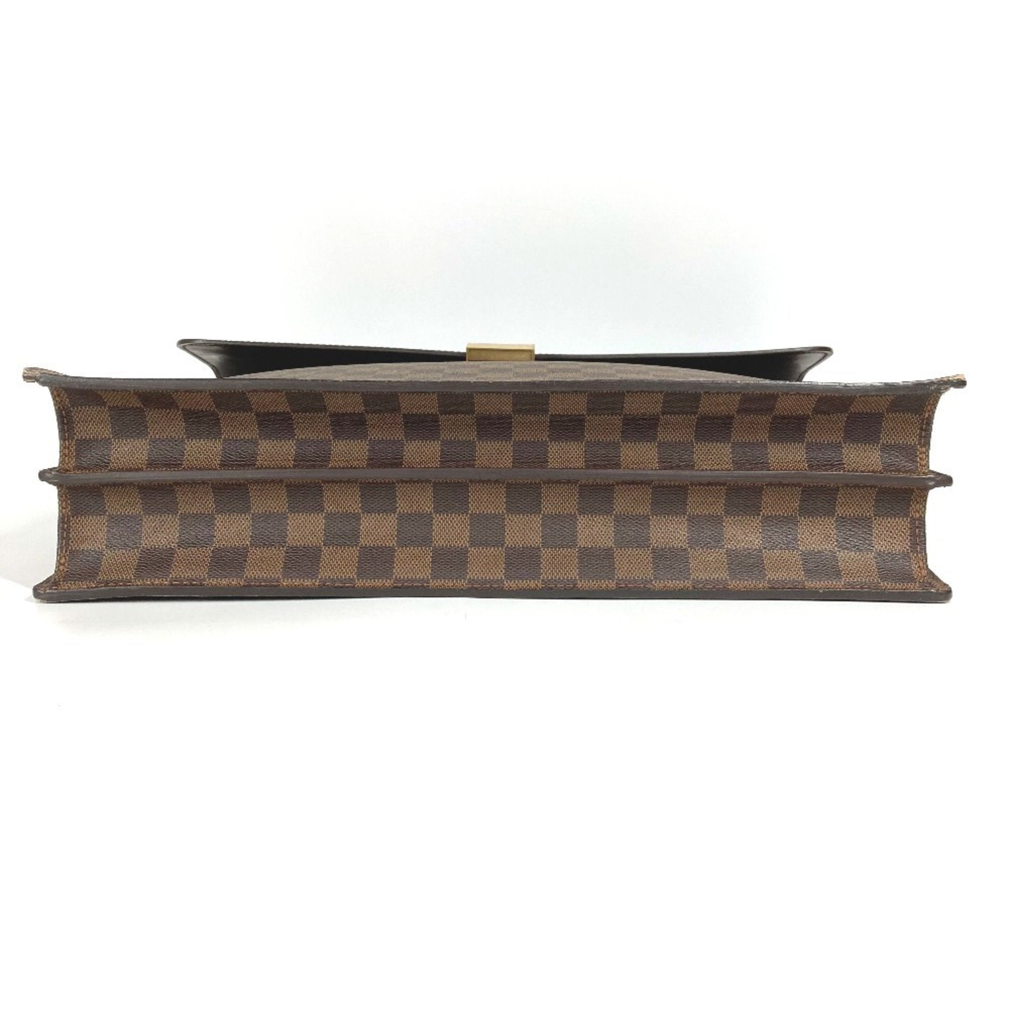 Louis Vuitton Brown Damier Canvas Ebene Damier Canvas Briefcase Handbag (Pre-Owned)