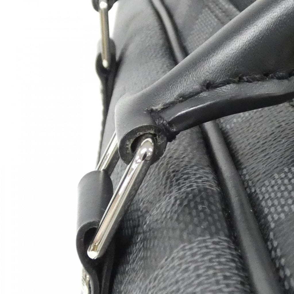 Louis Vuitton Graphite Coated Canvas Handbag (Pre-Owned)