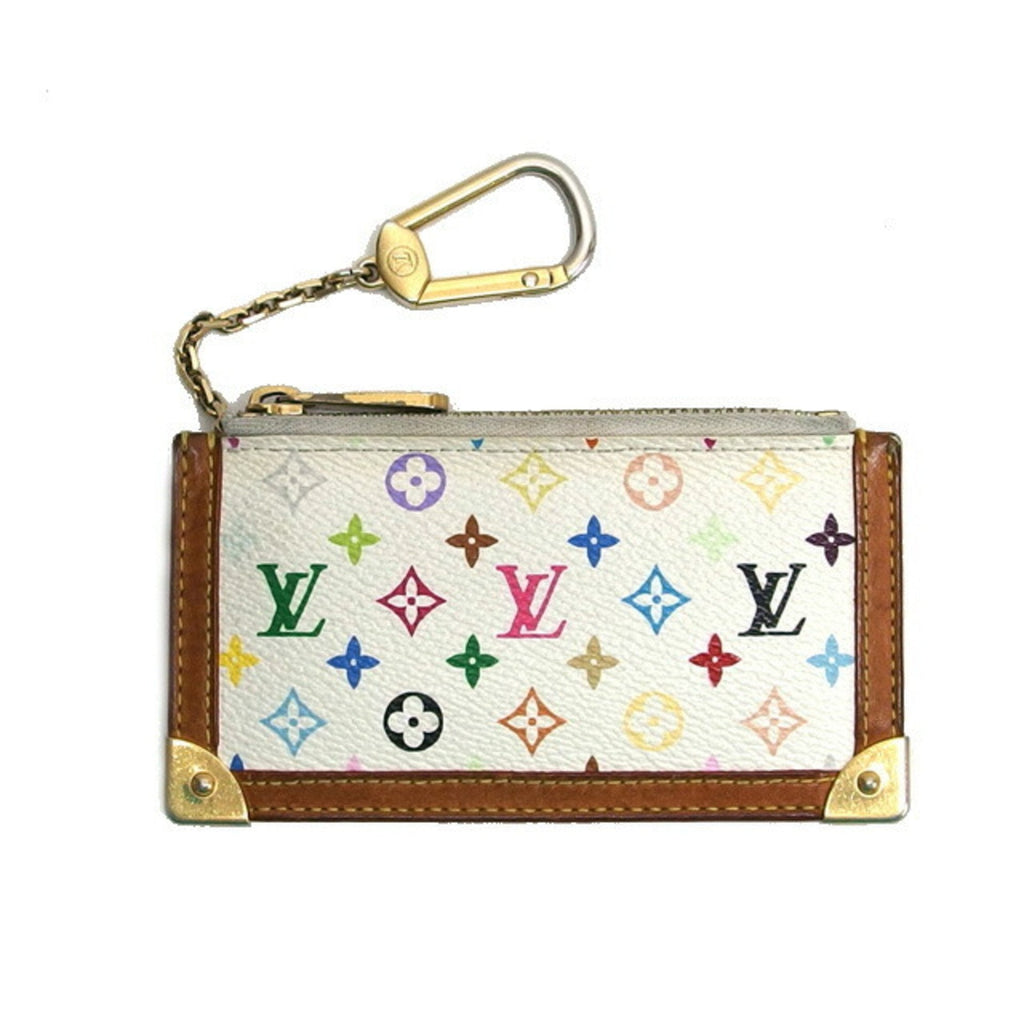 Louis Vuitton Monogram Multicolore Blanc White Monogram Multicolore Coin Purse/Coin Case (Pre-Owned)