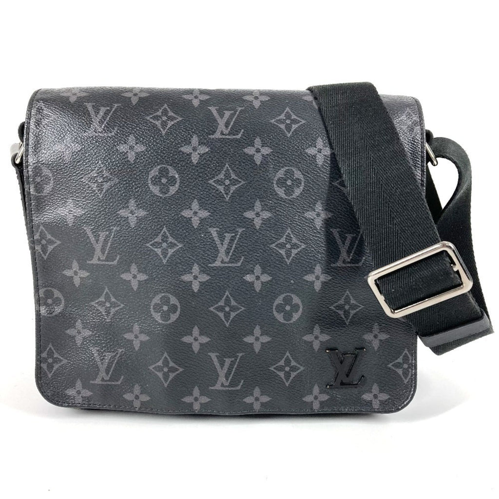Louis Vuitton Monogram Eclipse Black Monogram Eclipse Messenger Bag Shoulder Bag (Pre-Owned)