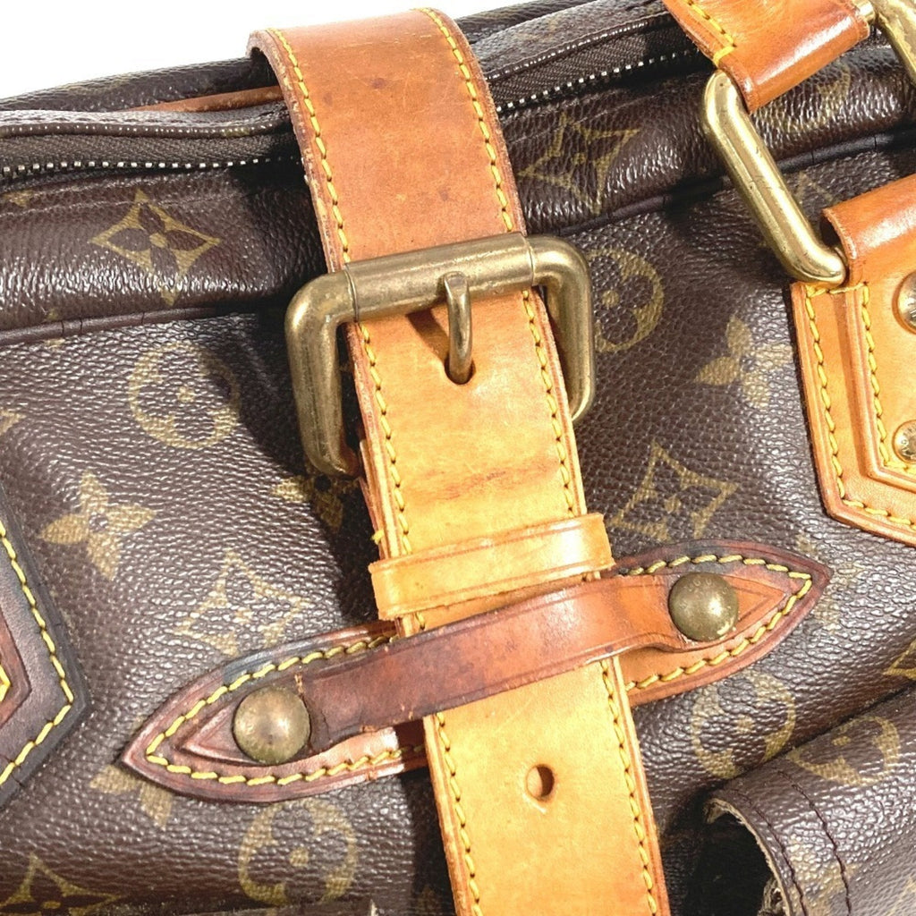 Louis Vuitton Brown Monogram Monogram Boston Bag Handbag Shoulder Bag (Pre-Owned)