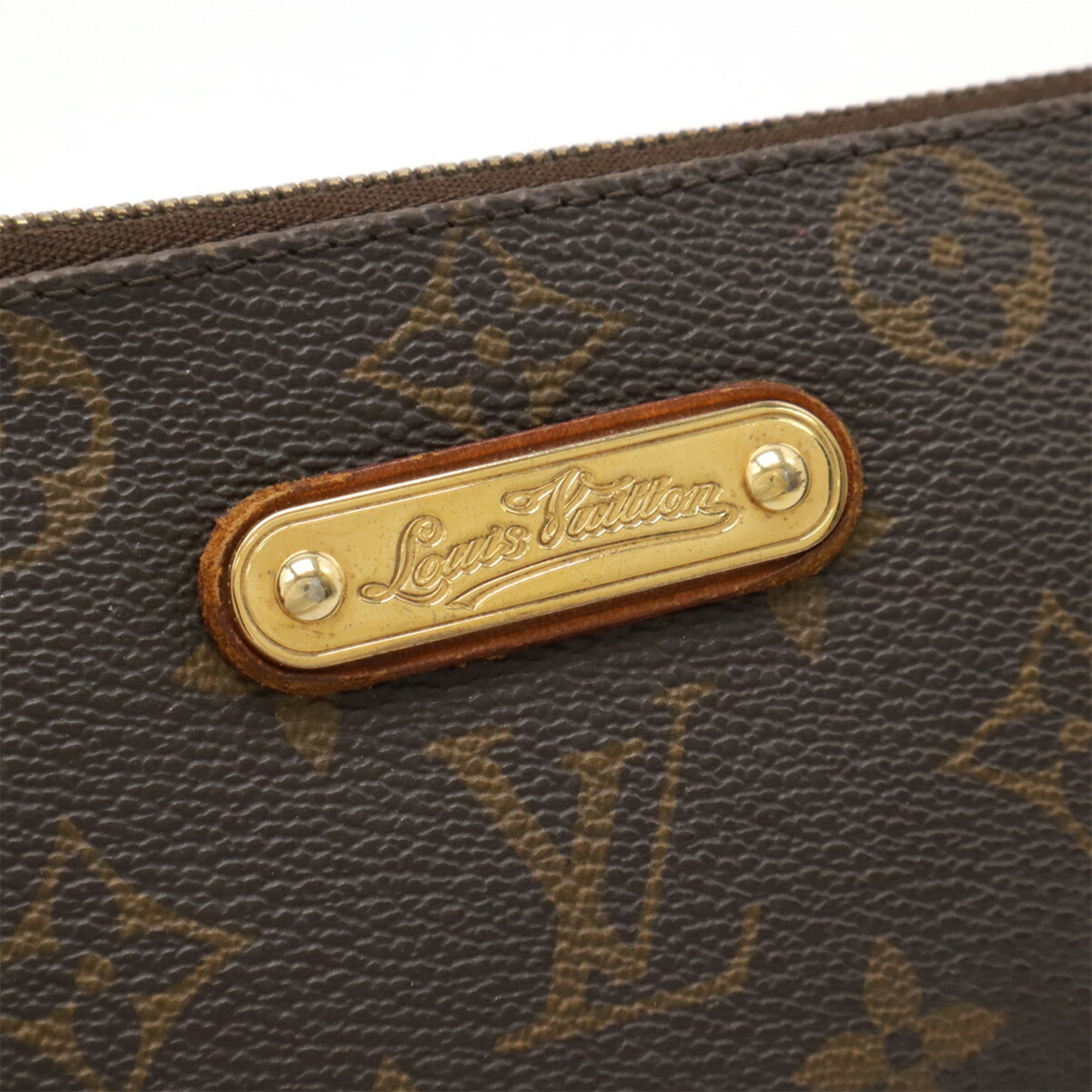 Louis Vuitton Brown Monogram Monogram Handbag Pouch Shoulder Bag (Pre-Owned)
