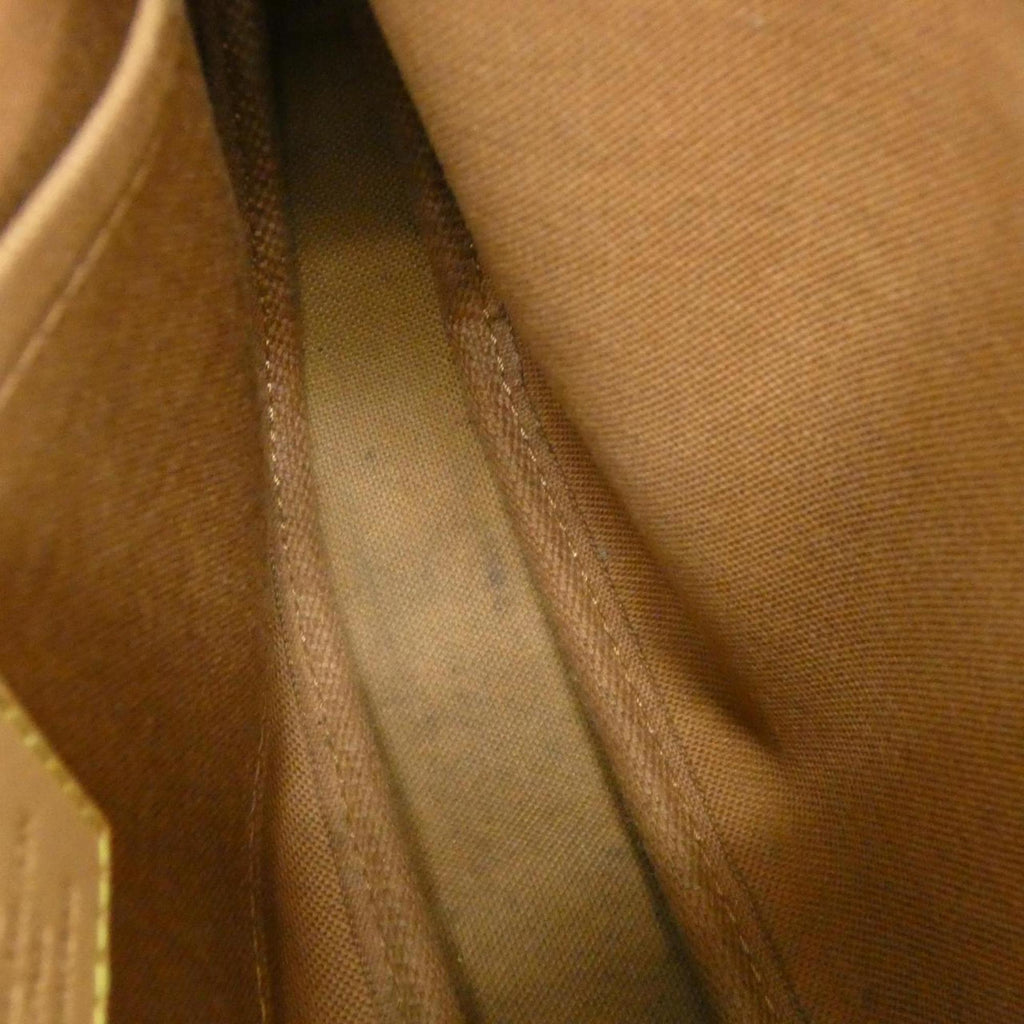 Louis Vuitton Monogram Khaki Marron Monogram Monogram Pochette Pouch Shoulder Bag (Pre-Owned)