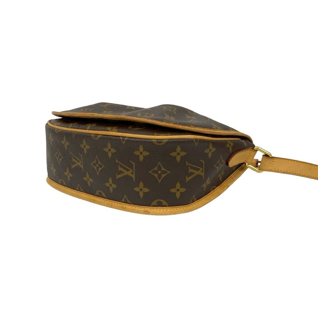 Louis Vuitton Brown Leather Pvc Pochette Shoulder Bag (Pre-Owned)