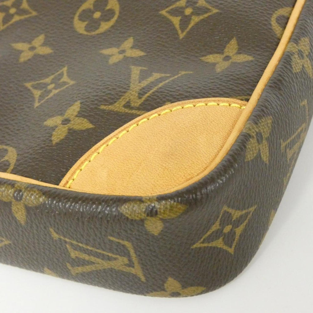 Louis Vuitton Monogram Marron Coated Canvas Shoulder Bag (Pre-Owned)