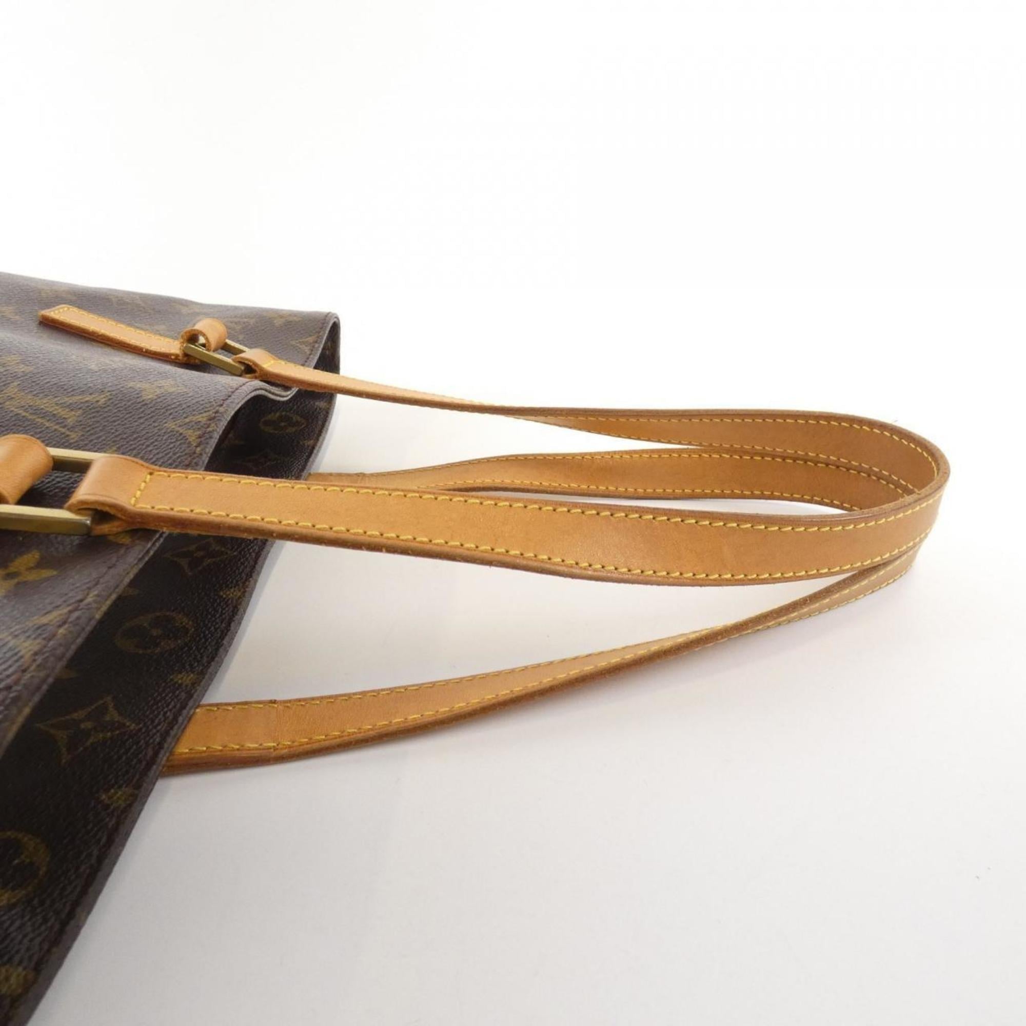Louis Vuitton Marron Coated Canvas Handbag (Pre-Owned)