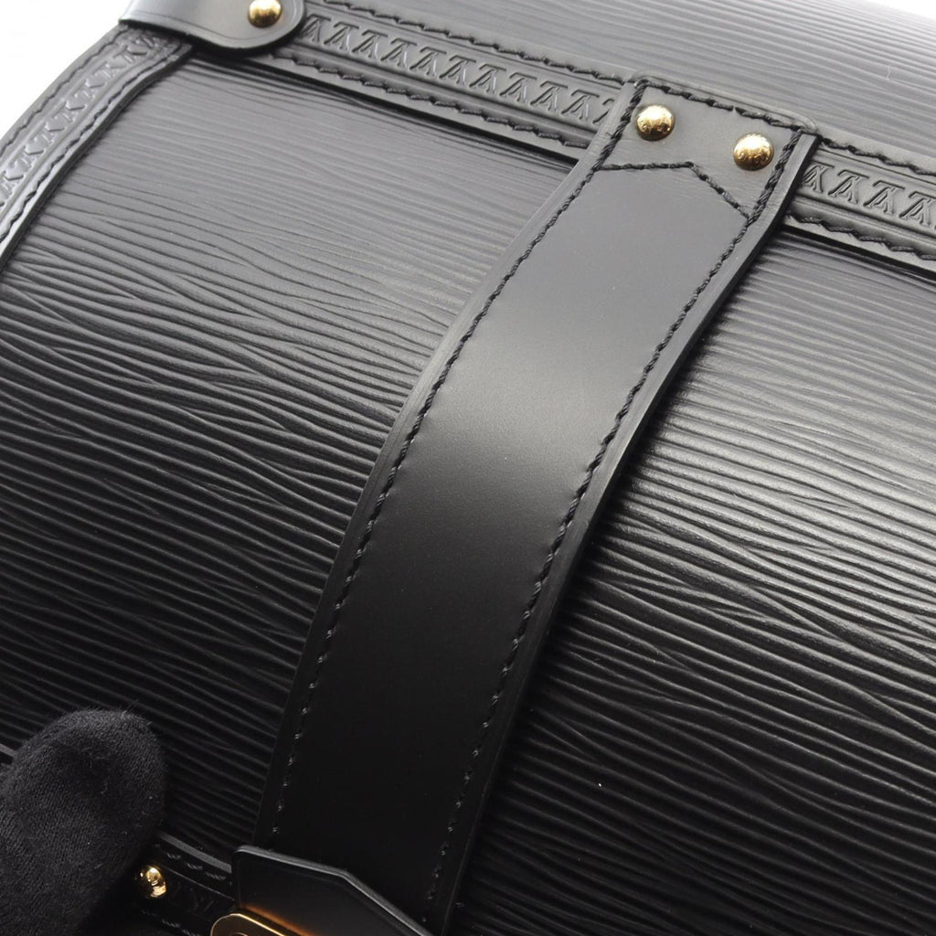 Louis Vuitton Black Epi Leather Handbag Shoulder Bag (Pre-Owned)