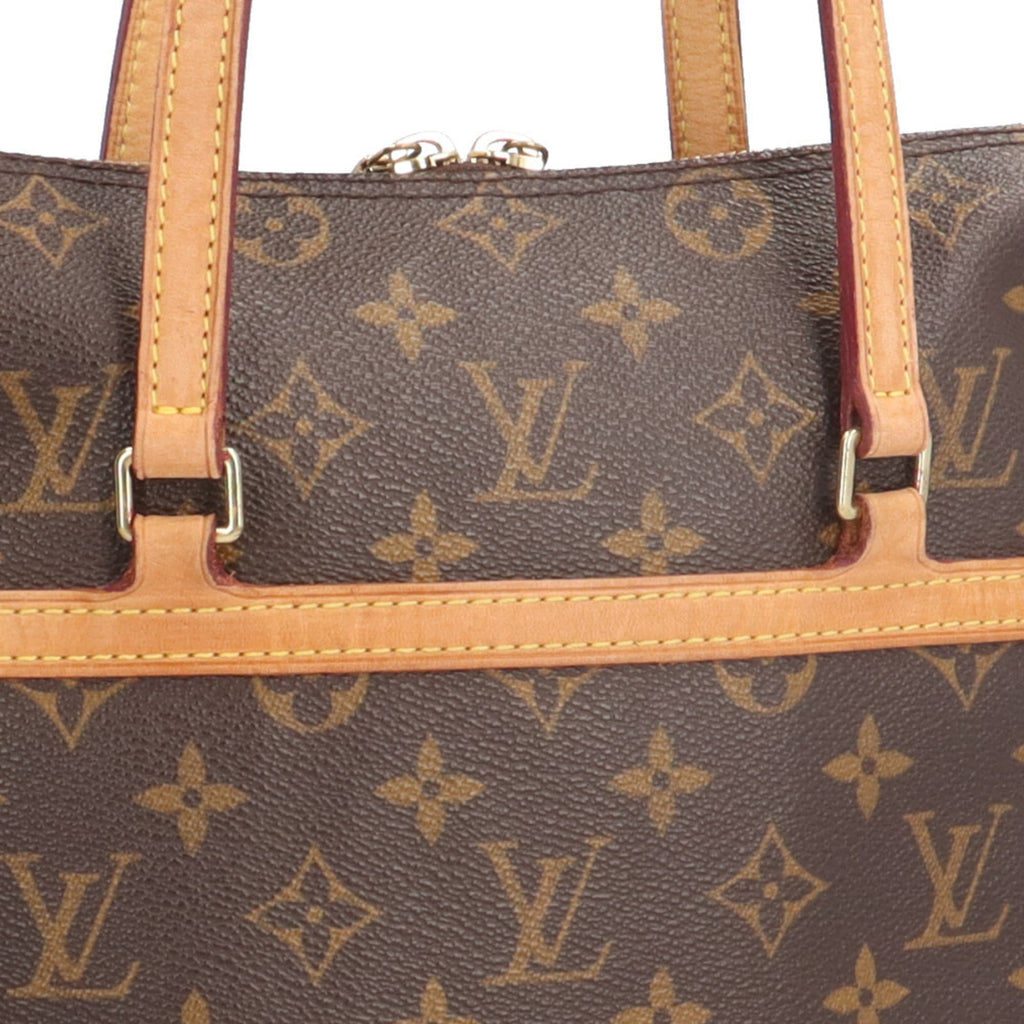 Louis Vuitton Brown Monogram Canvas Shoulder Bag (Pre-Owned)