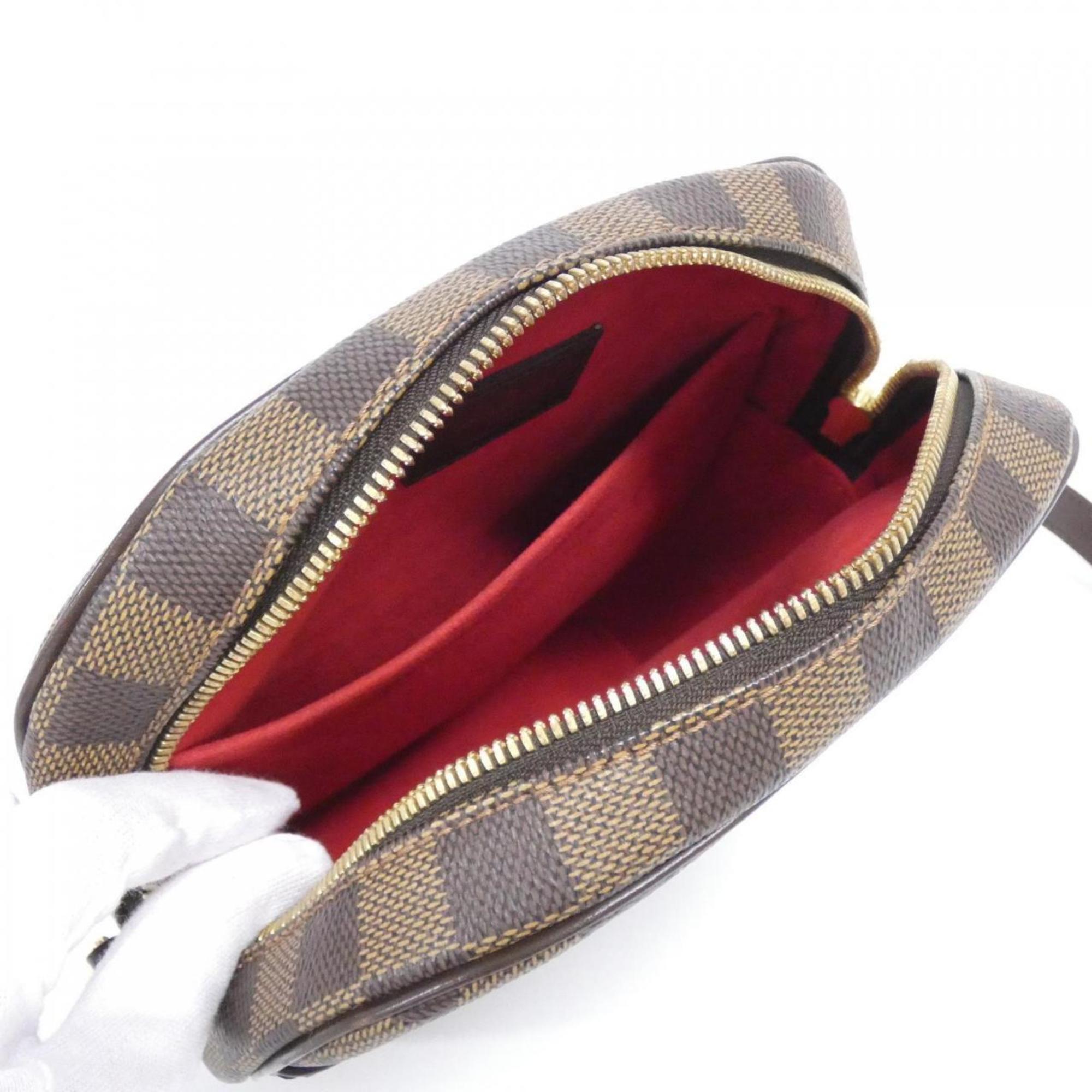 Louis Vuitton Ebene Coated Canvas Shoulder Bag (Pre-Owned)