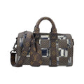 Louis Vuitton Marron Coated Canvas Pvc Boston Bag (Pre-Owned)