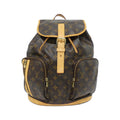 Louis Vuitton Monogram Marron Coated Canvas Backpack (Pre-Owned)