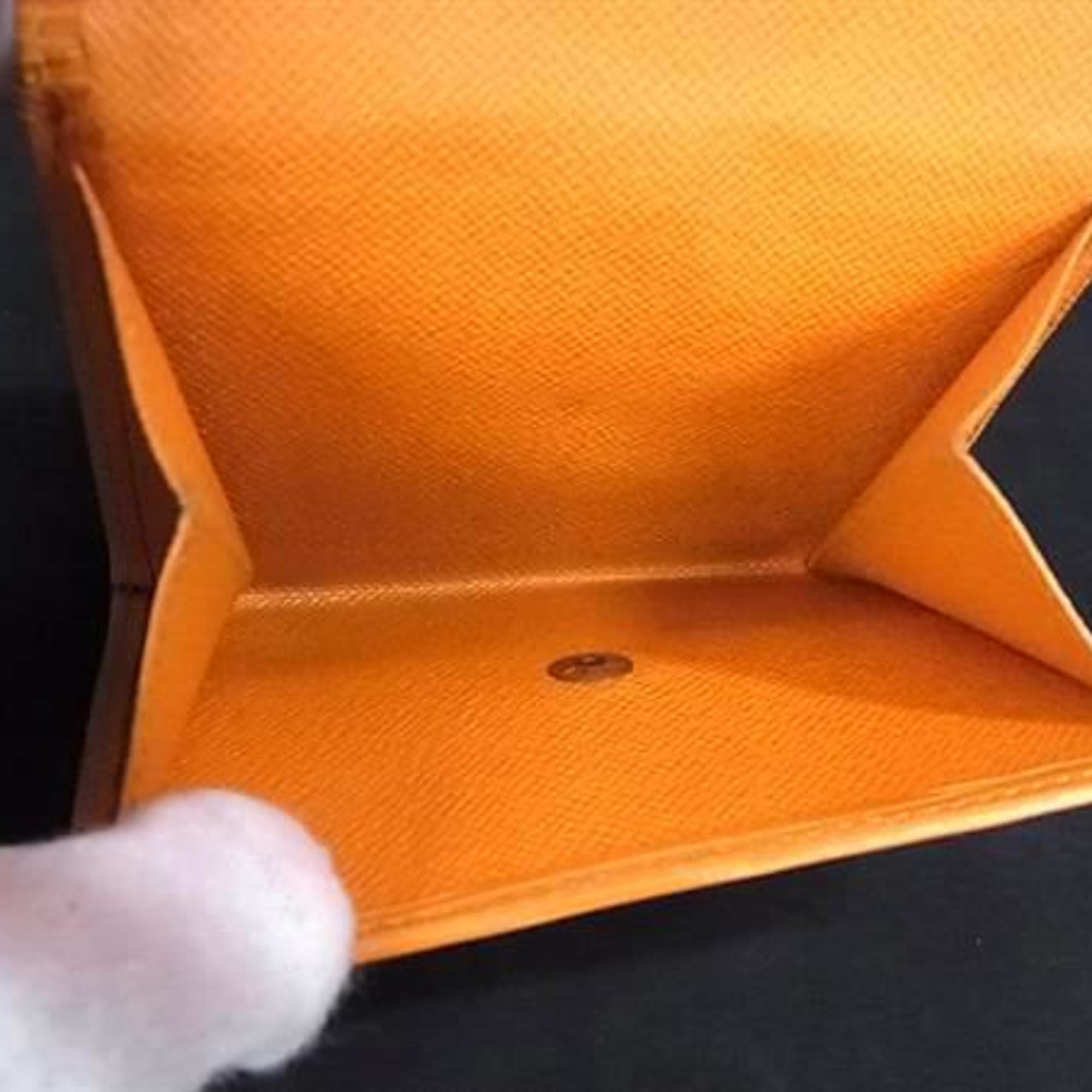 Louis Vuitton Epi Mandarin Epi Leather Wallet (Bi-Fold) (Pre-Owned)