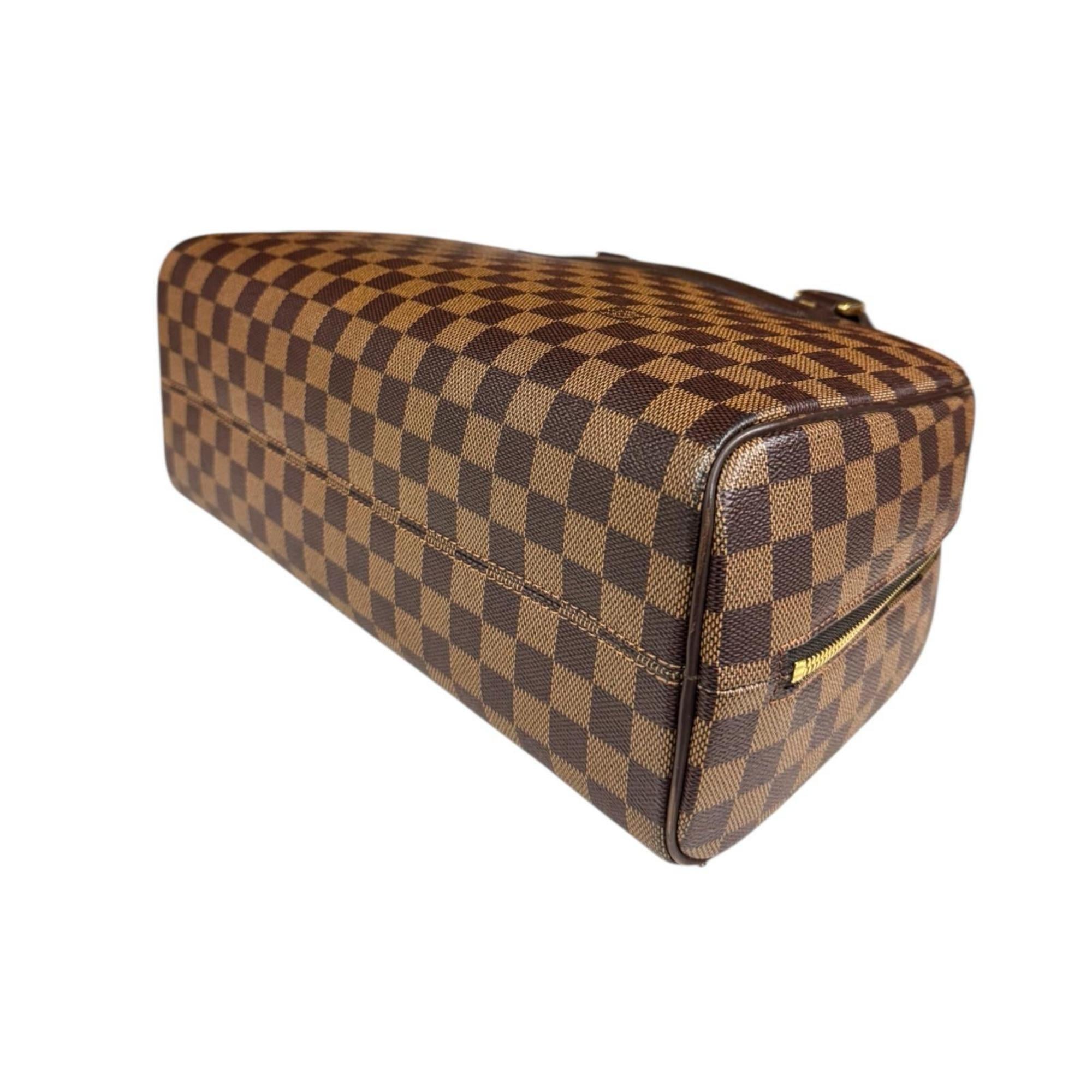 Louis Vuitton Brown Damier Canvas Handbag (Pre-Owned)