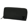 Louis Vuitton Black Noir Leather Long Wallet (Bi-Fold) (Pre-Owned)