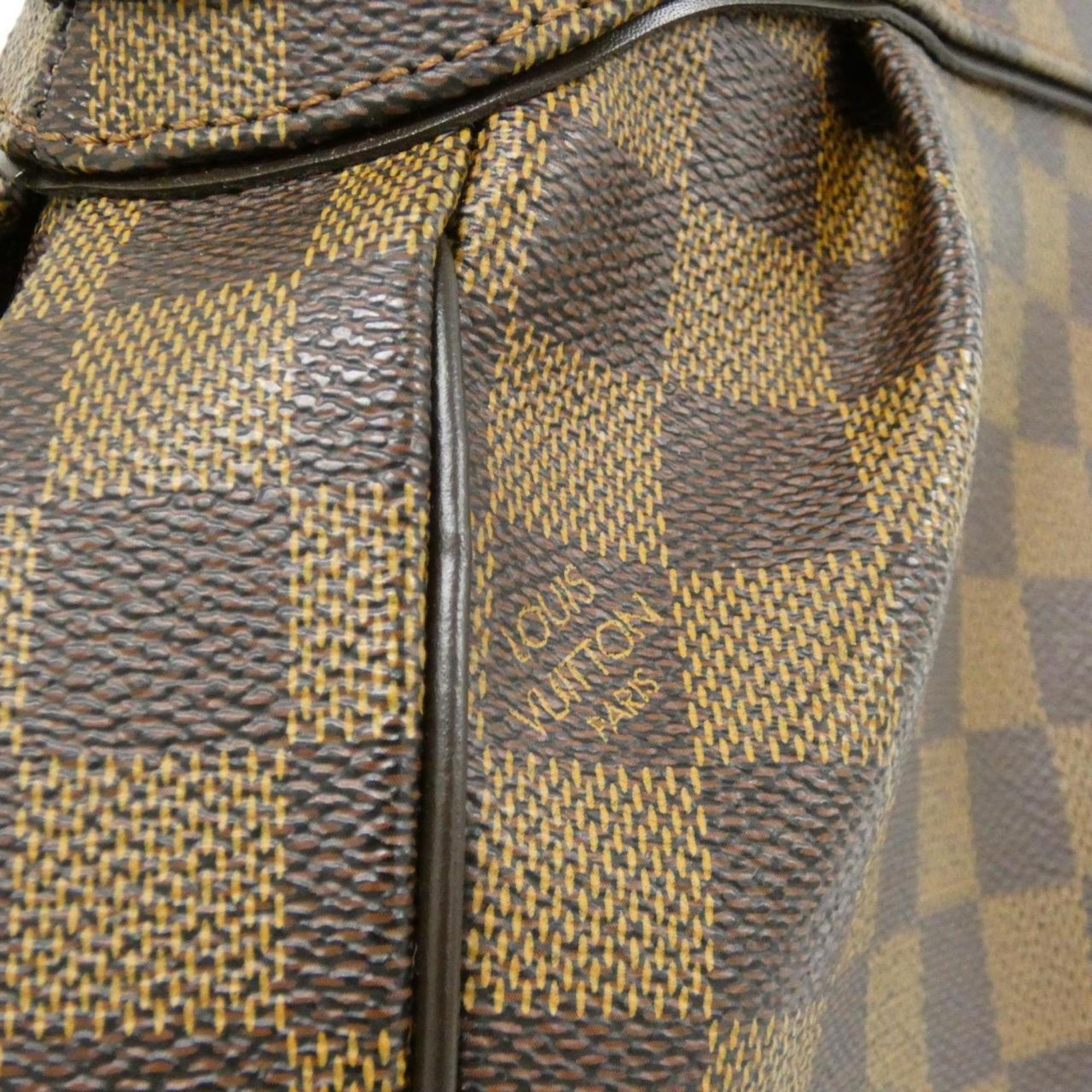 Louis Vuitton Brown Coated Canvas Handbag (Pre-Owned)