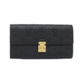 Louis Vuitton Black Monogram Empreinte Long Wallet (Bi-Fold) (Pre-Owned)