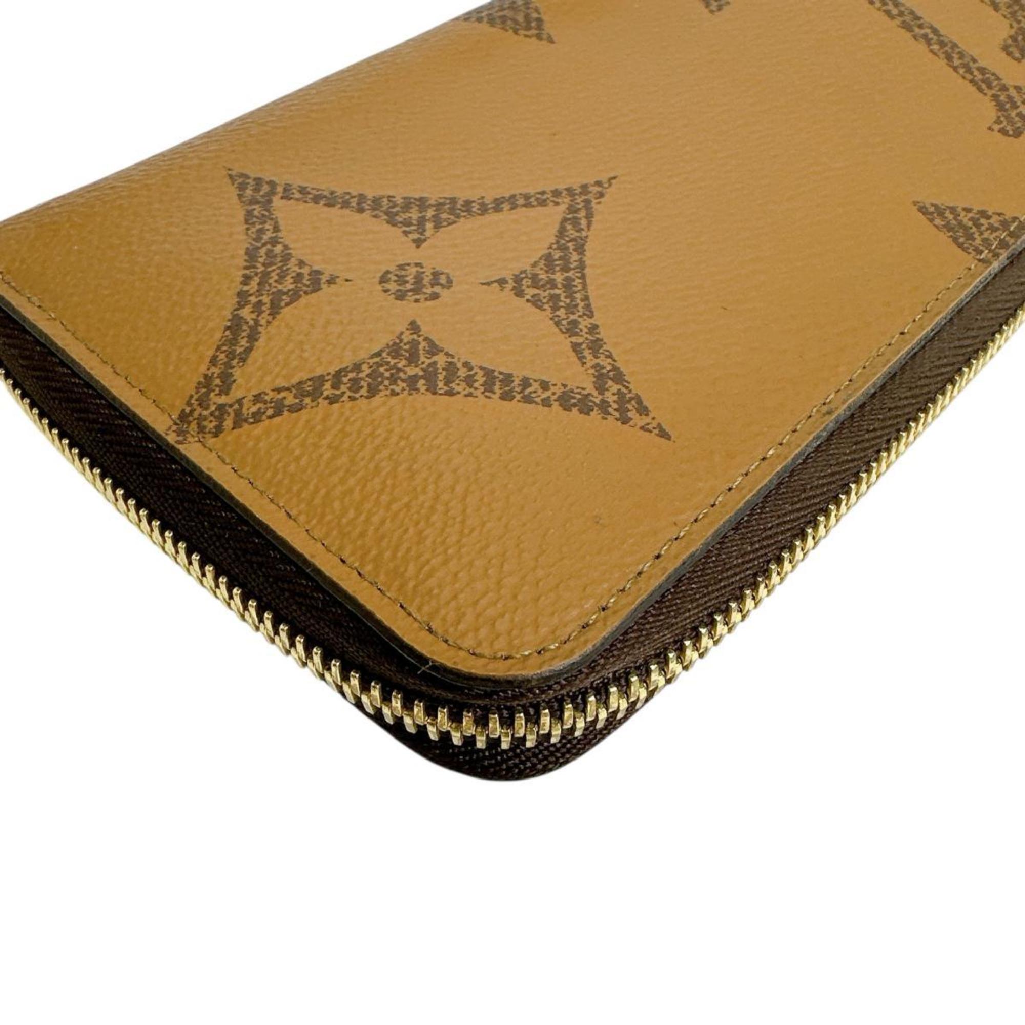 Louis Vuitton Brown Monogram Monogram Long Wallet (Bi-Fold) (Pre-Owned)