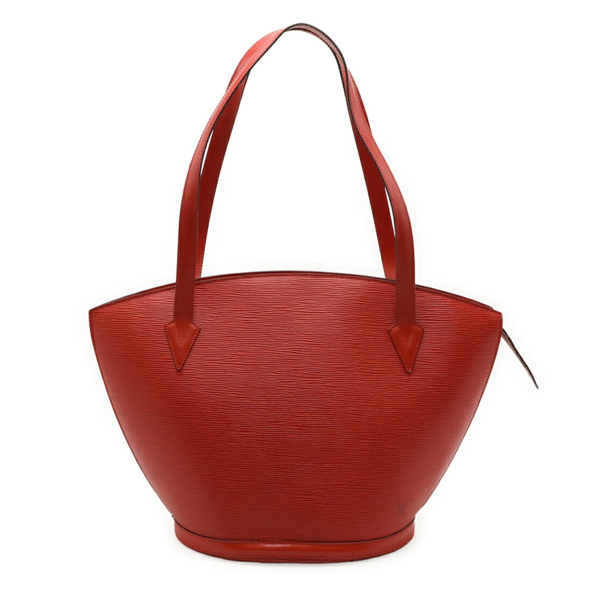 Louis Vuitton Castilian Red Epi Leather Shoulder Bag Tote Bag (Pre-Owned)